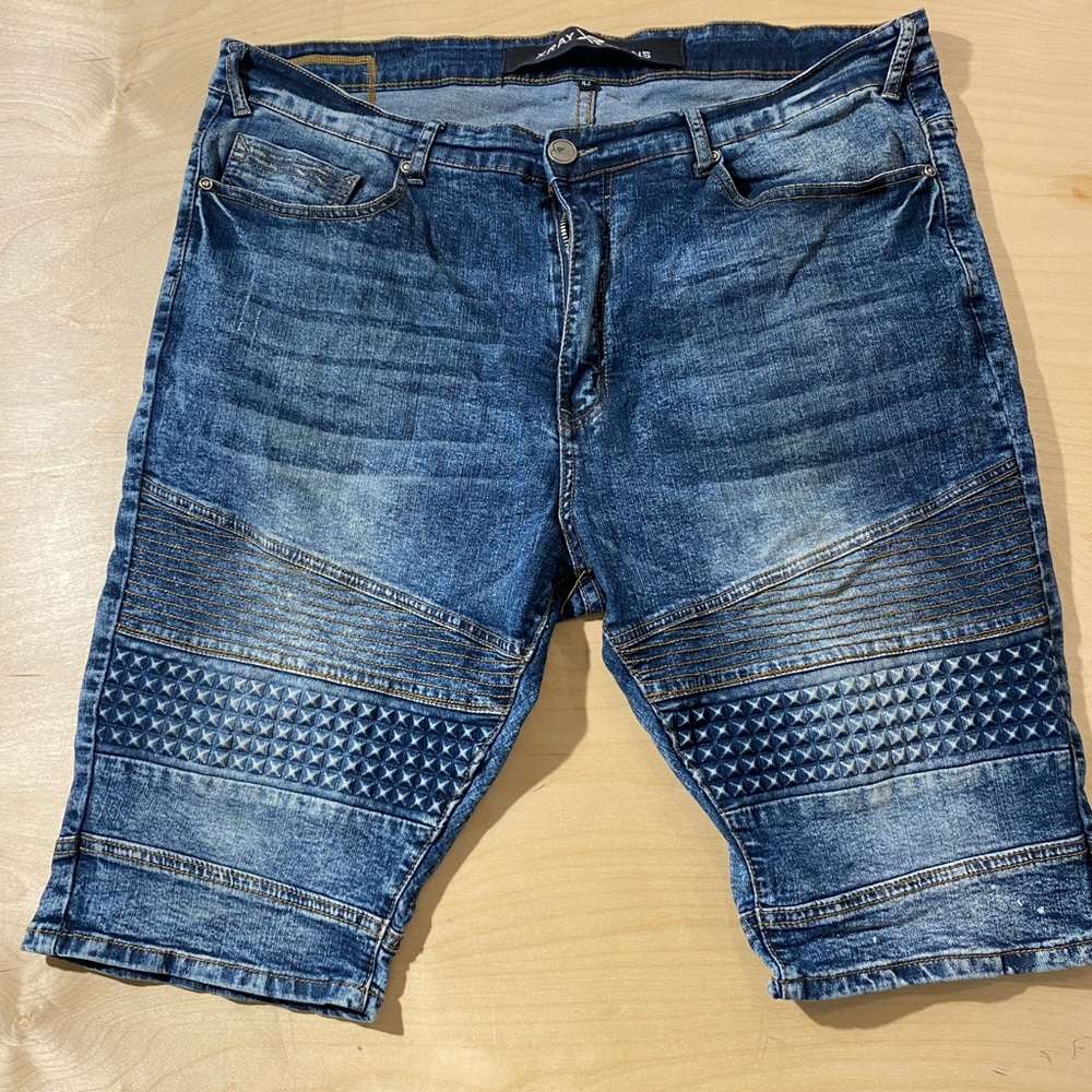 X-RAY Jeans Men's Blue Denim Shorts 42 (MM)
